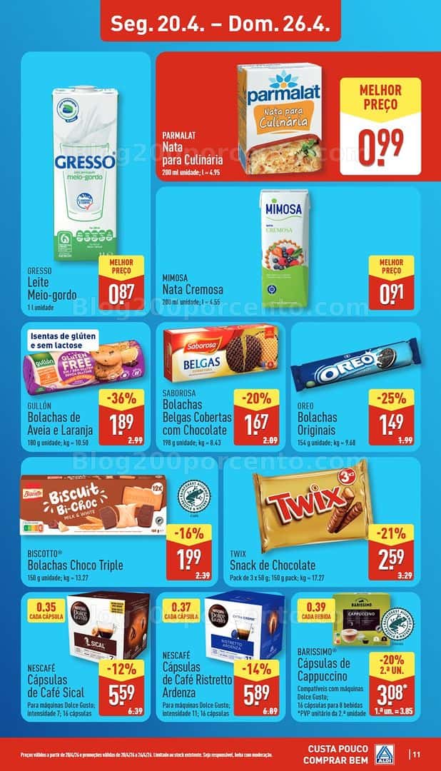 Antevisão Folheto ALDI Promoções de 20 a 26 abril - Edição Digital