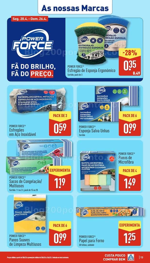 Antevisão Folheto ALDI Promoções de 20 a 26 abril - Edição Digital