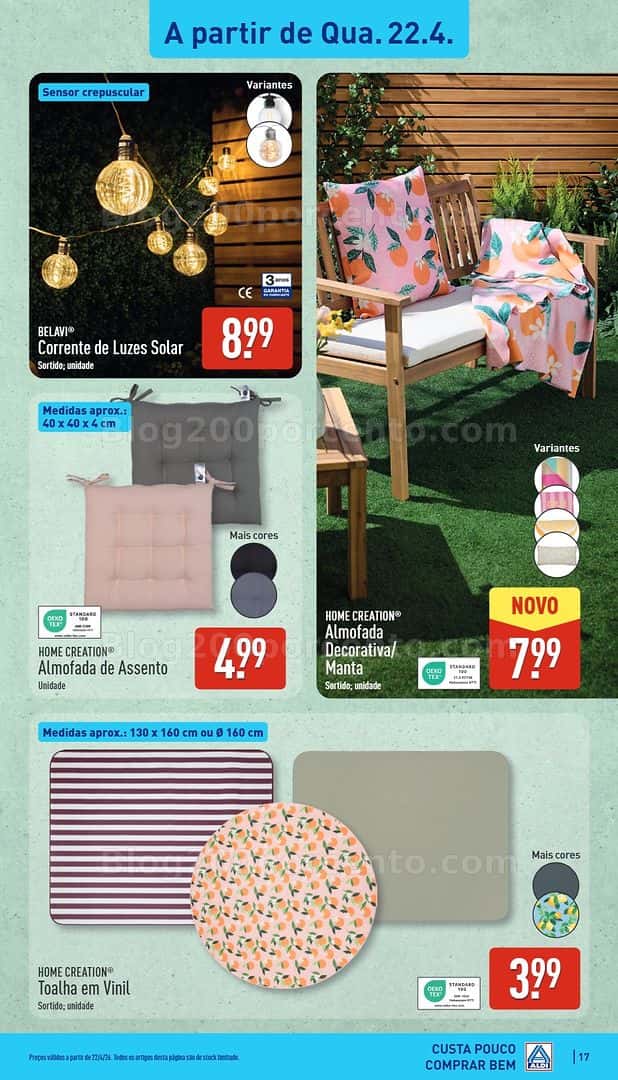 Antevisão Folheto ALDI Promoções de 20 a 26 abril - Edição Digital
