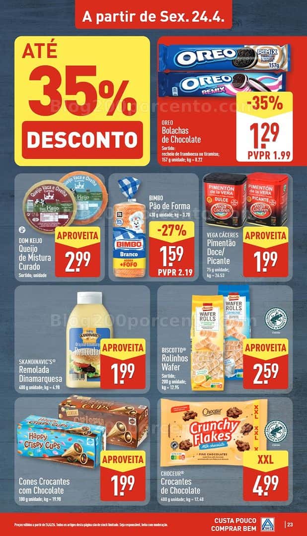 Antevisão Folheto ALDI Promoções de 20 a 26 abril - Edição Digital