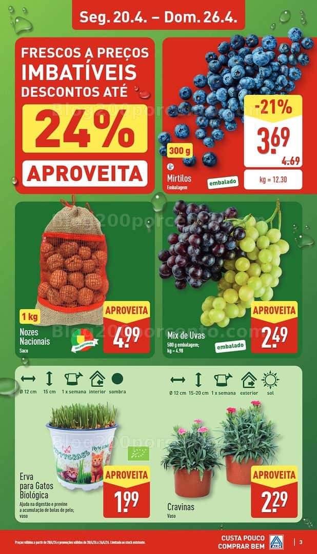 Antevisão Folheto ALDI Promoções de 20 a 26 abril - Edição Digital