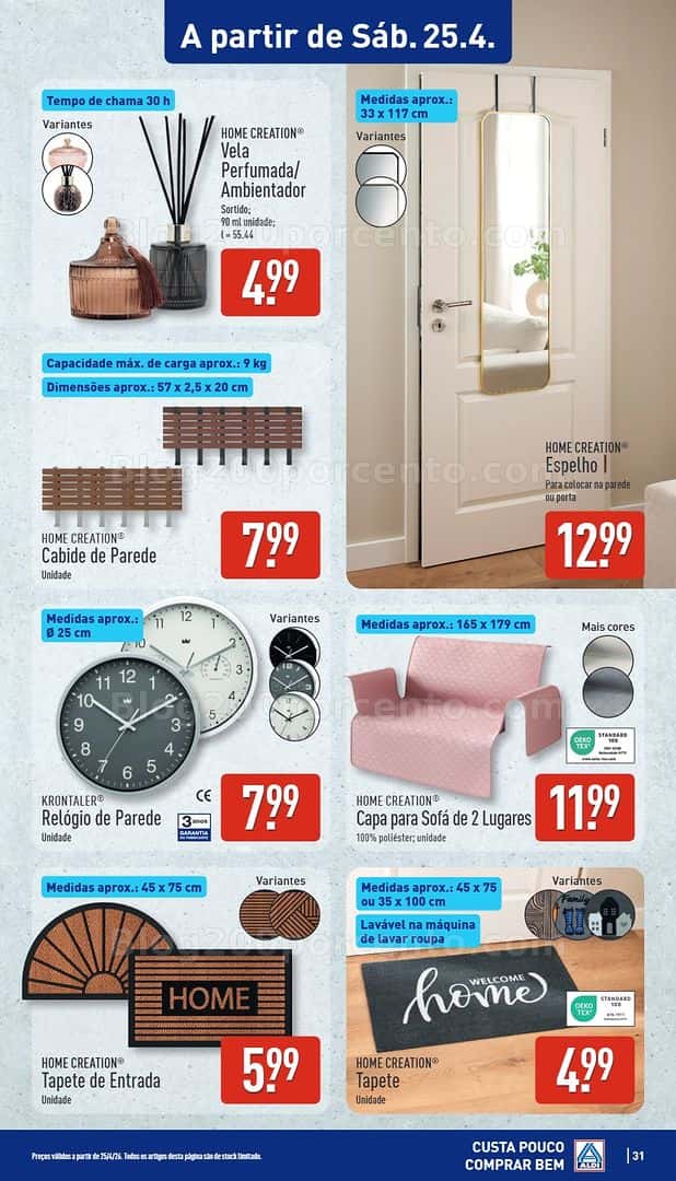 Antevisão Folheto ALDI Promoções de 20 a 26 abril - Edição Digital