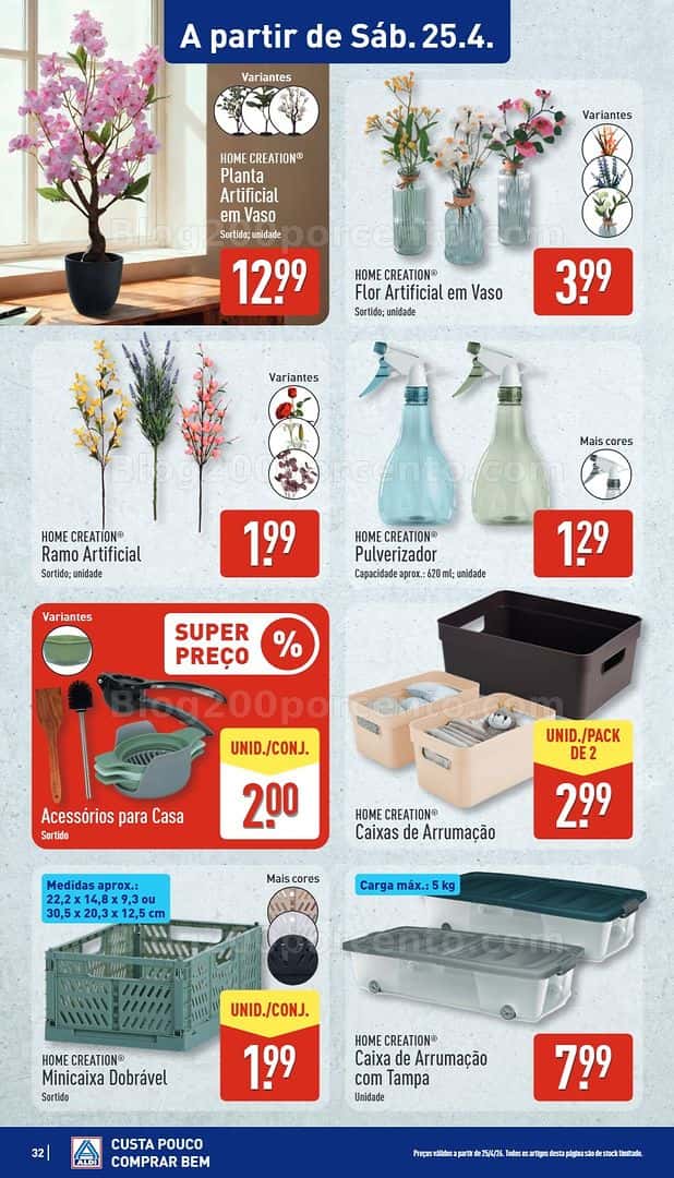 Antevisão Folheto ALDI Promoções de 20 a 26 abril - Edição Digital