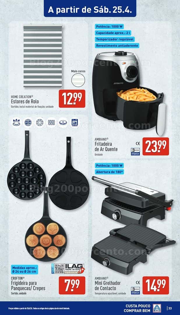 Antevisão Folheto ALDI Promoções de 20 a 26 abril - Edição Digital