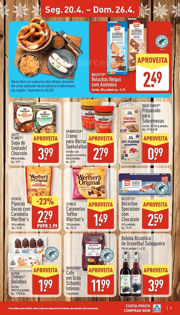 Antevisão Folheto ALDI Promoções de 20 a 26 abril - Edição Digital