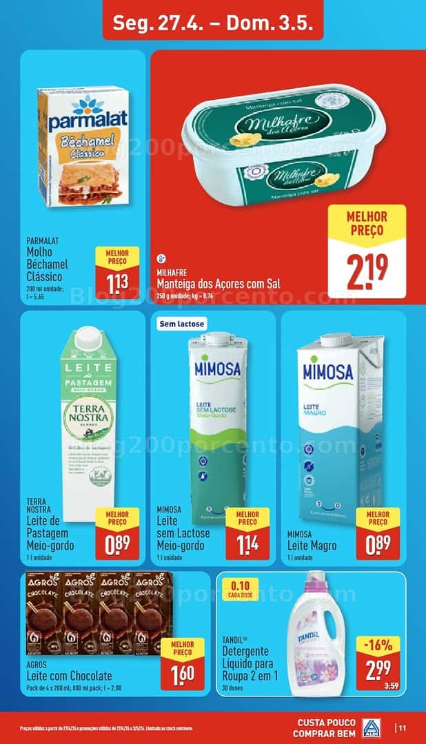 Antevisão Folheto ALDI Promoções de 27 abril a 3 maio