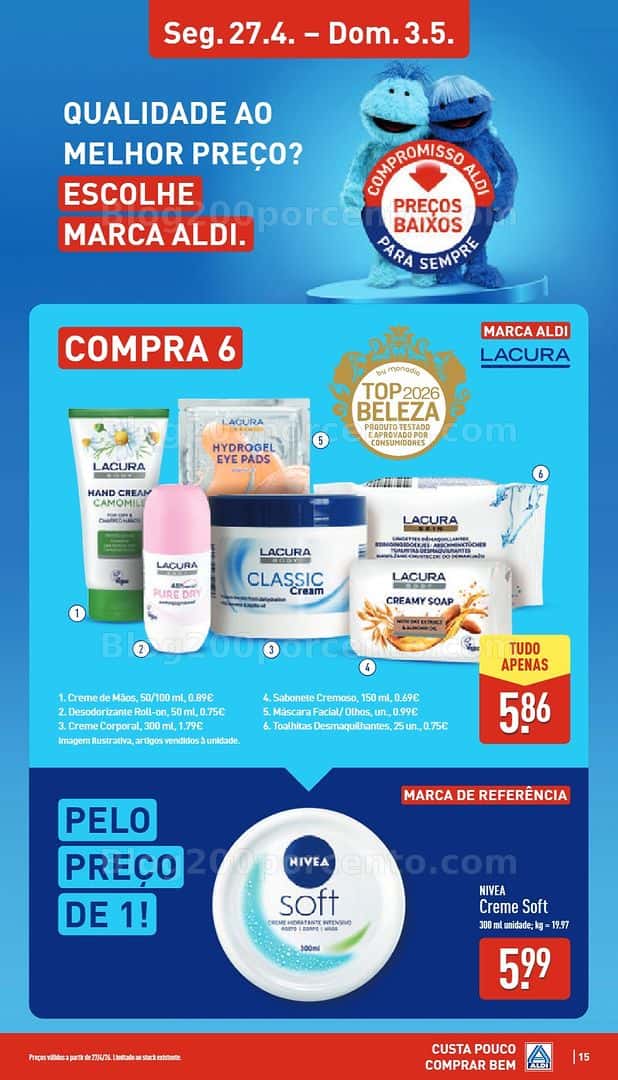 Antevisão Folheto ALDI Promoções de 27 abril a 3 maio