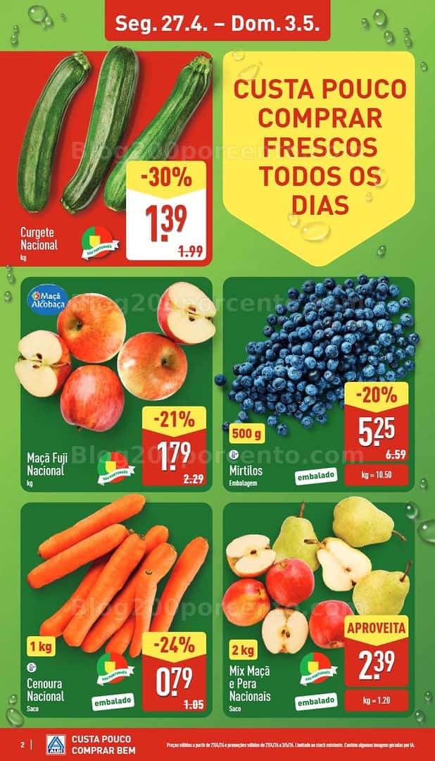 Antevisão Folheto ALDI Promoções de 27 abril a 3 maio