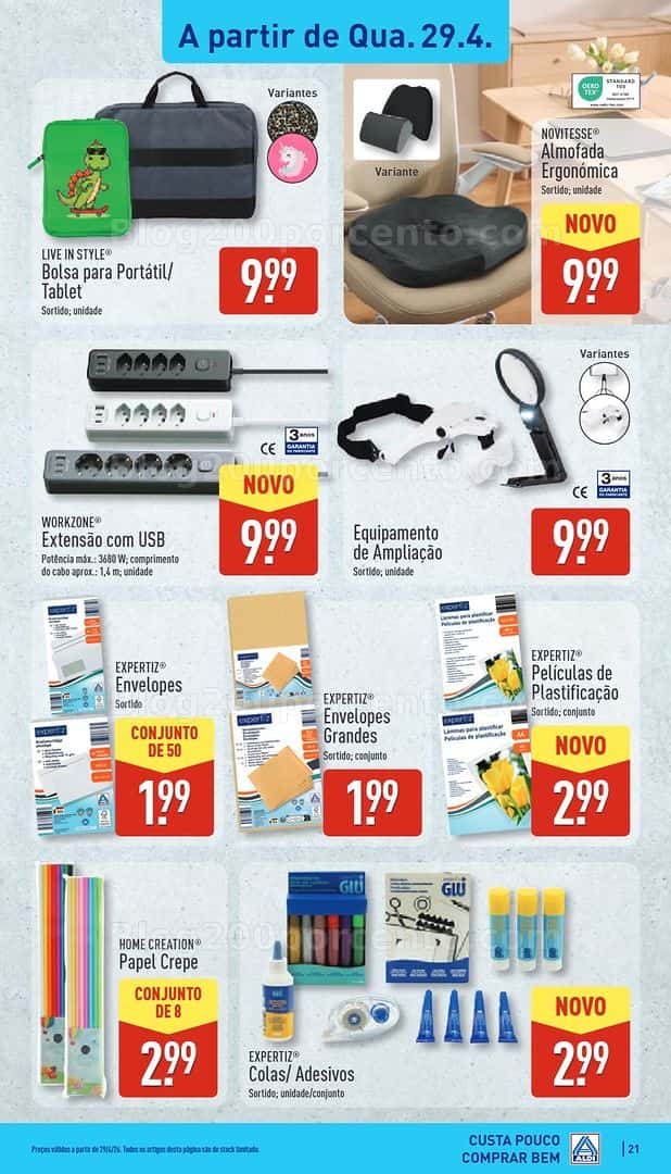 Antevisão Folheto ALDI Promoções de 27 abril a 3 maio