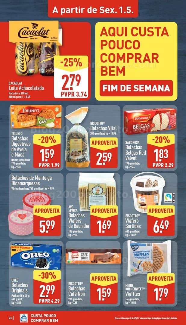 Antevisão Folheto ALDI Promoções de 27 abril a 3 maio