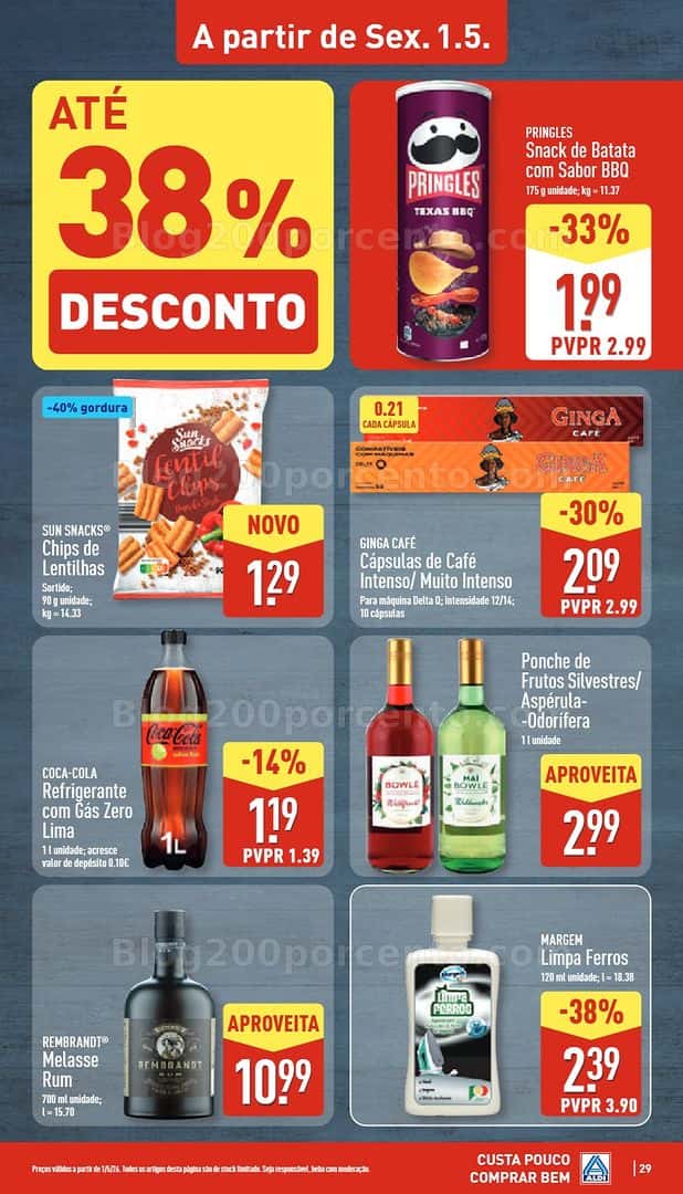 Antevisão Folheto ALDI Promoções de 27 abril a 3 maio