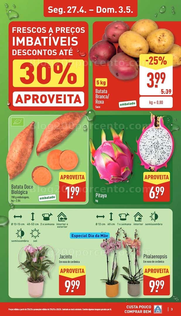 Antevisão Folheto ALDI Promoções de 27 abril a 3 maio