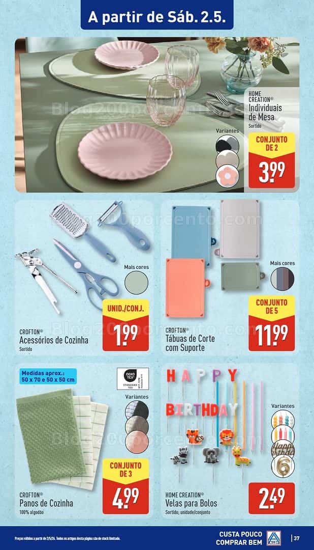 Antevisão Folheto ALDI Promoções de 27 abril a 3 maio