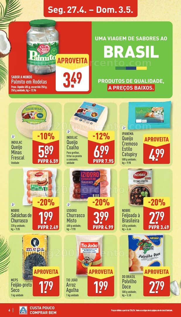 Antevisão Folheto ALDI Promoções de 27 abril a 3 maio