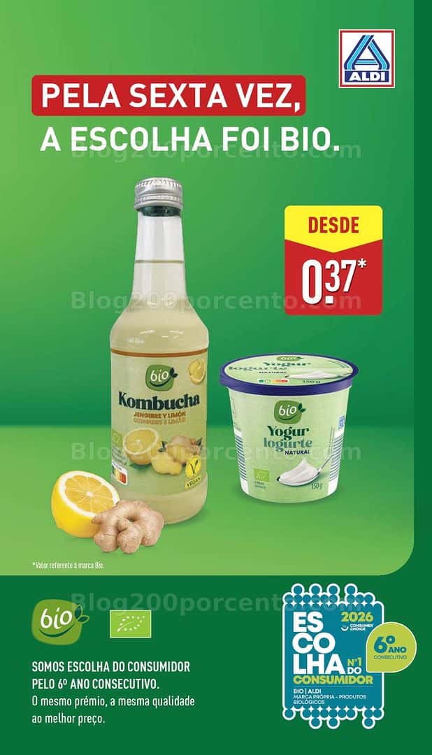 Antevisão Folheto ALDI Especial Bio Promoções de 4 a 10 maio