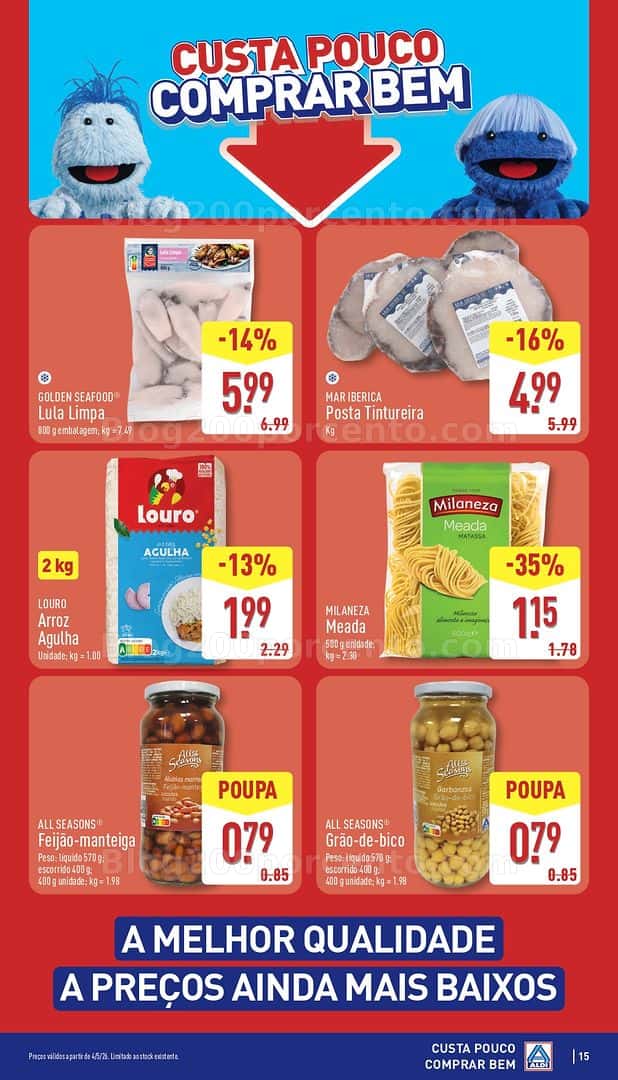 Antevisão Folheto ALDI Promoções de 4 a 10 maio
