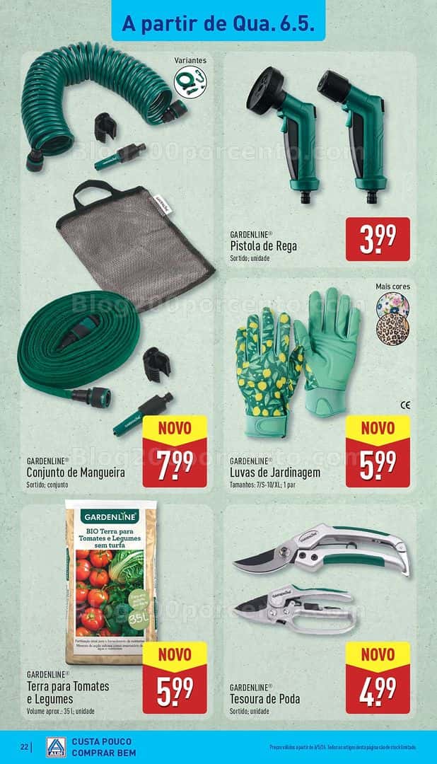 Antevisão Folheto ALDI Promoções de 4 a 10 maio