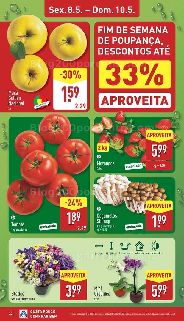 Antevisão Folheto ALDI Promoções de 4 a 10 maio