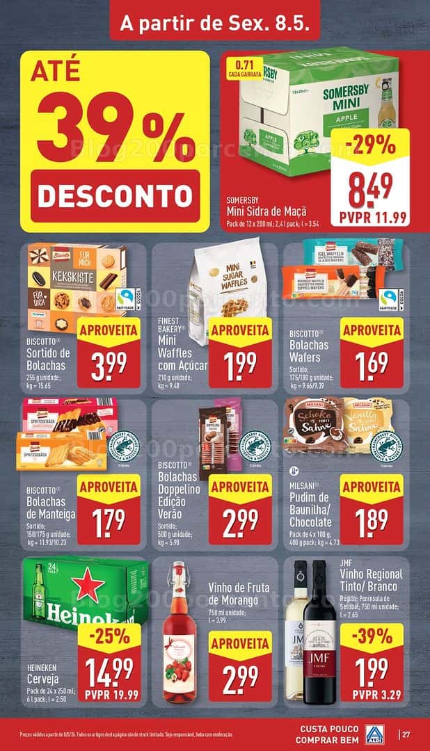 Antevisão Folheto ALDI Promoções de 4 a 10 maio