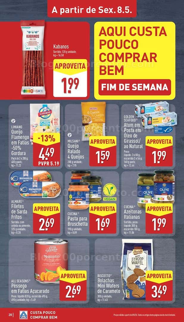 Antevisão Folheto ALDI Promoções de 4 a 10 maio
