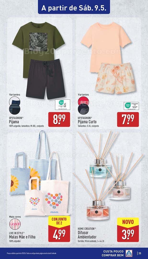 Antevisão Folheto ALDI Promoções de 4 a 10 maio