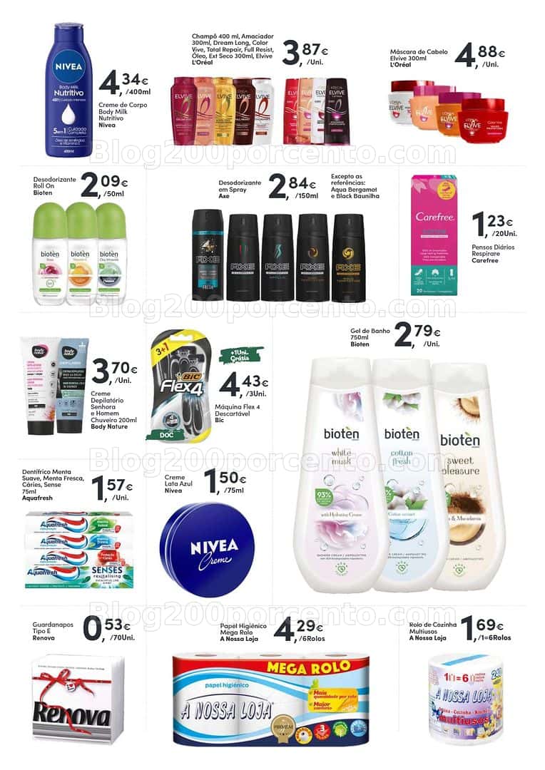 Antevisão Folheto A NOSSA LOJA Promoções de 17 a 26 abril