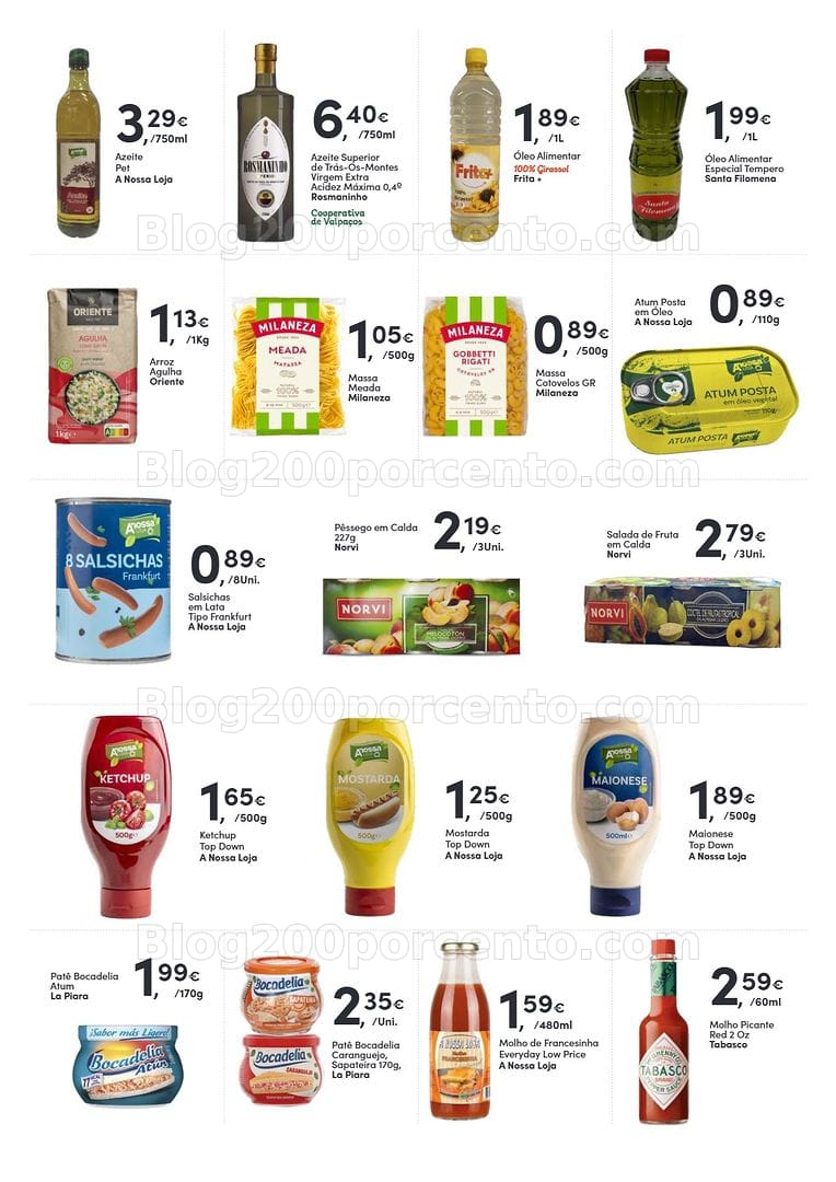 Antevisão Folheto A NOSSA LOJA Promoções de 1 a 10 maio
