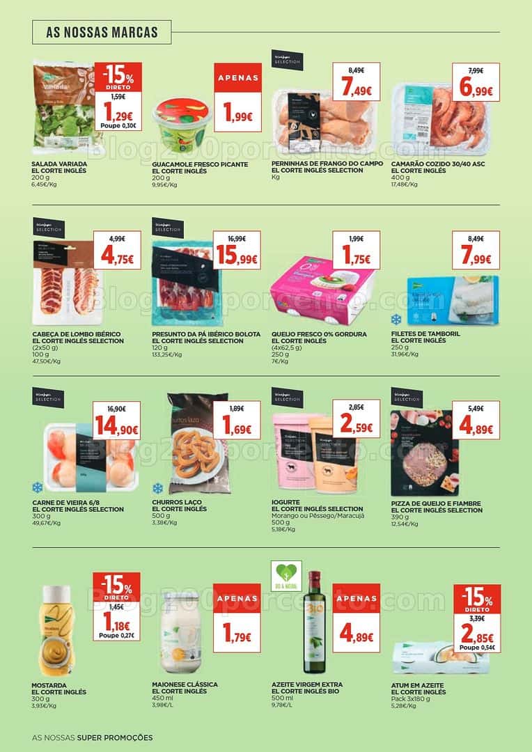 Antevisão Folheto EL CORTE INGLÉS Promoções de 24 abril a 7 maio