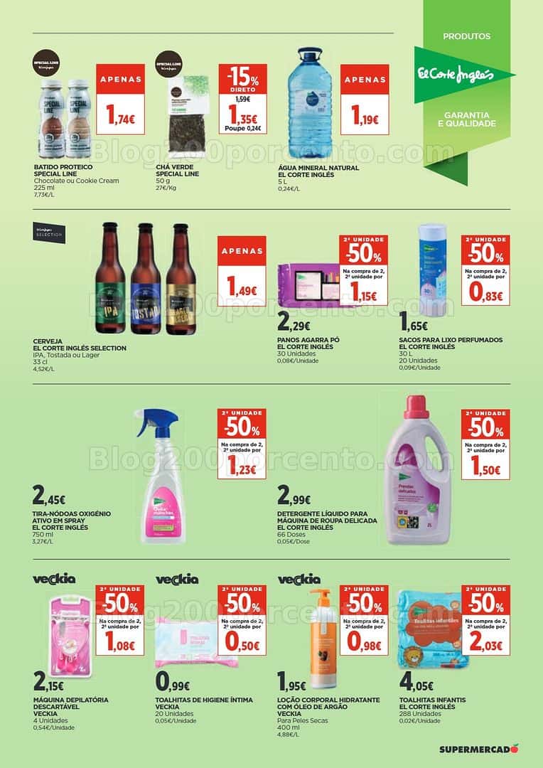 Antevisão Folheto EL CORTE INGLÉS Promoções de 24 abril a 7 maio