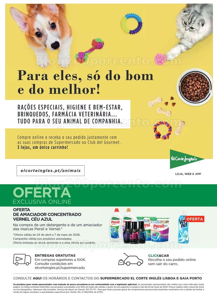 Antevisão Folheto EL CORTE INGLÉS Promoções de 24 abril a 7 maio