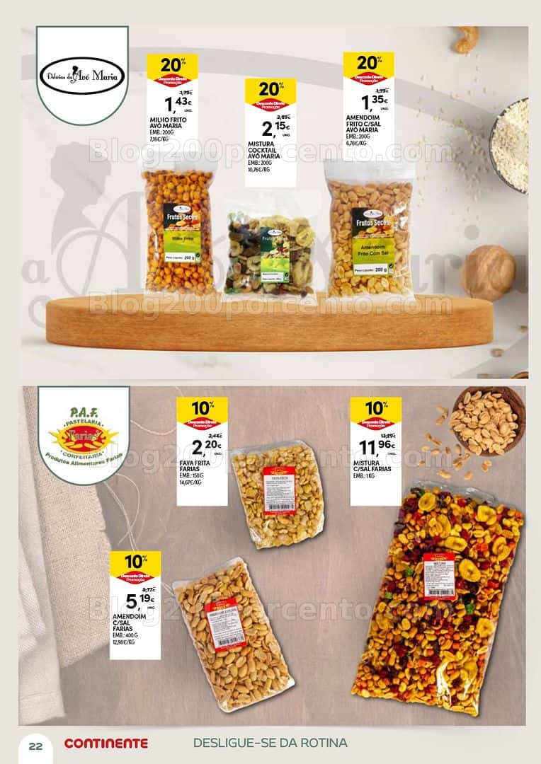Antevisão Folheto CONTINENTE Momentos de Pausa Promoções de 21 abril a 11 maio