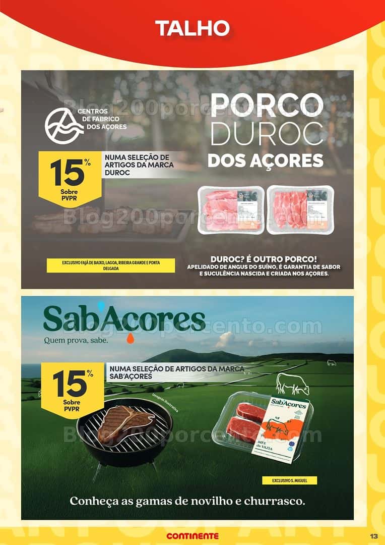 Antevisão Folheto CONTINENTE Açores Especial Poupança Promoções de 6 a 20 abril