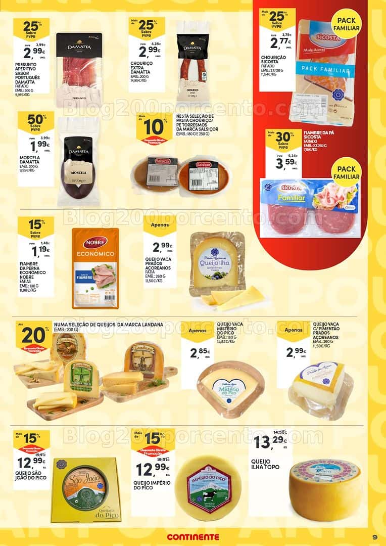 Antevisão Folheto CONTINENTE Açores Especial Poupança Promoções de 6 a 20 abril