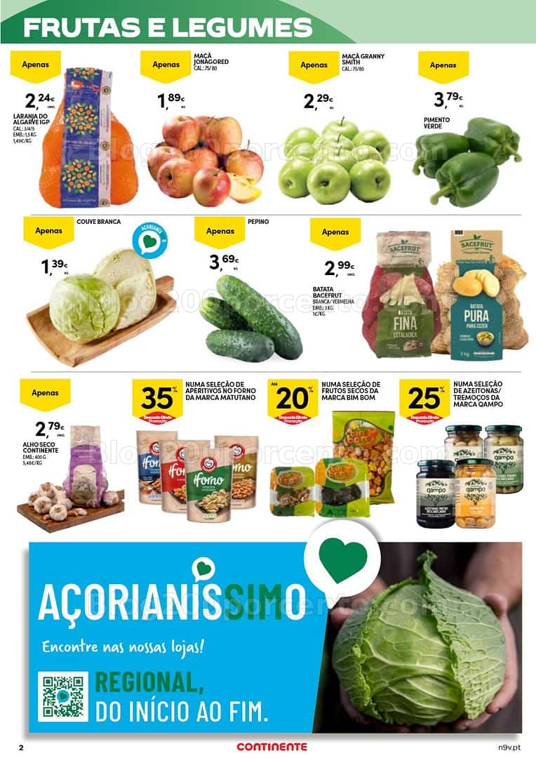 Antevisão Folheto CONTINENTE Açores Promoções de 16 a 29 abril