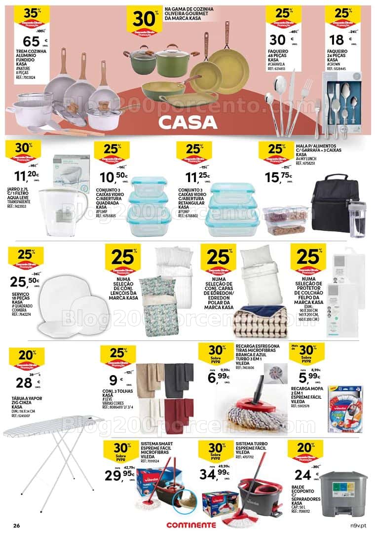 Antevisão Folheto CONTINENTE Bazar Açores Promoções até 29 abril