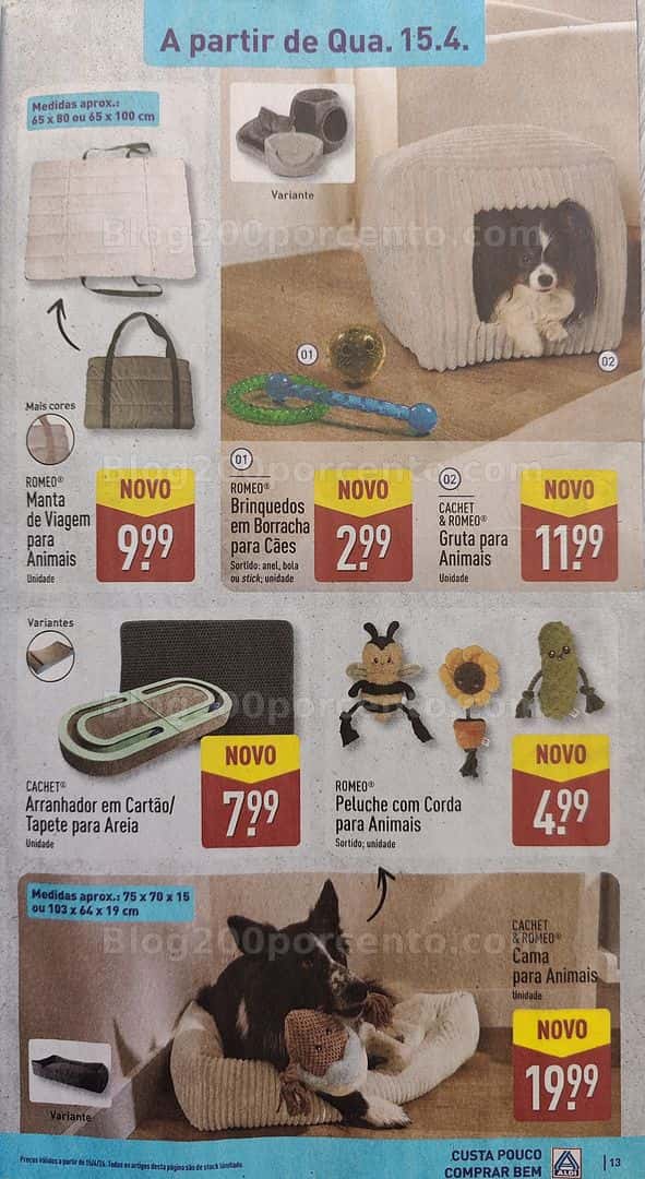 Antevisão Folheto ALDI Promoções de 13 a 19 abril