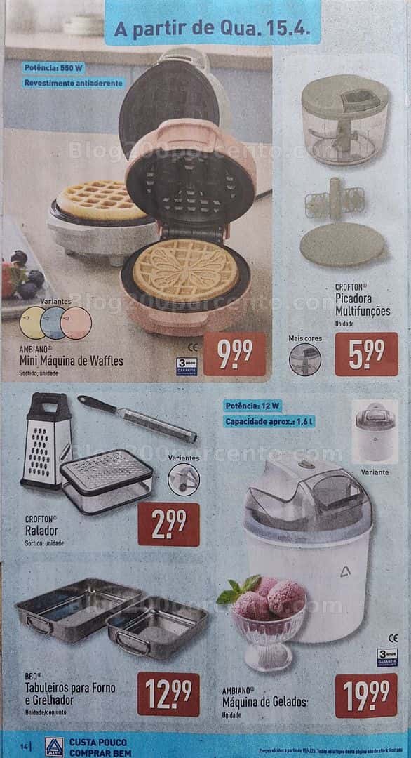 Antevisão Folheto ALDI Promoções de 13 a 19 abril