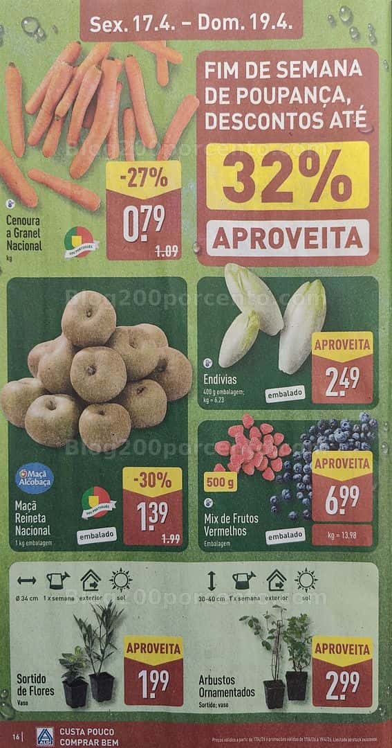 Antevisão Folheto ALDI Promoções de 13 a 19 abril