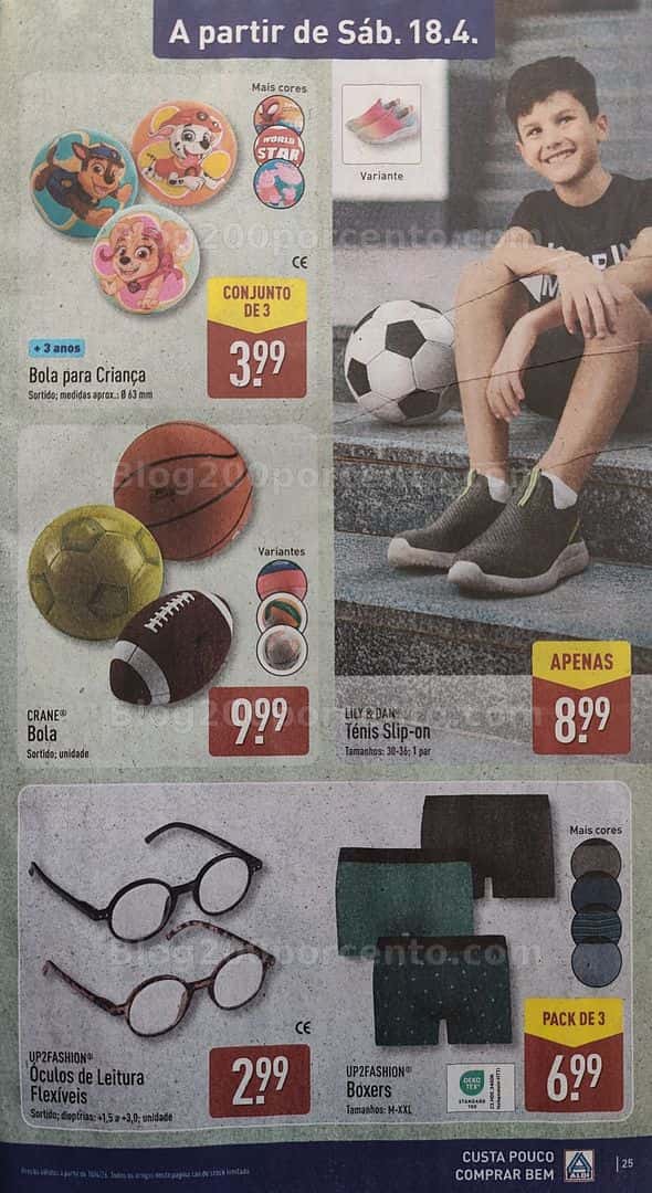Antevisão Folheto ALDI Promoções de 13 a 19 abril
