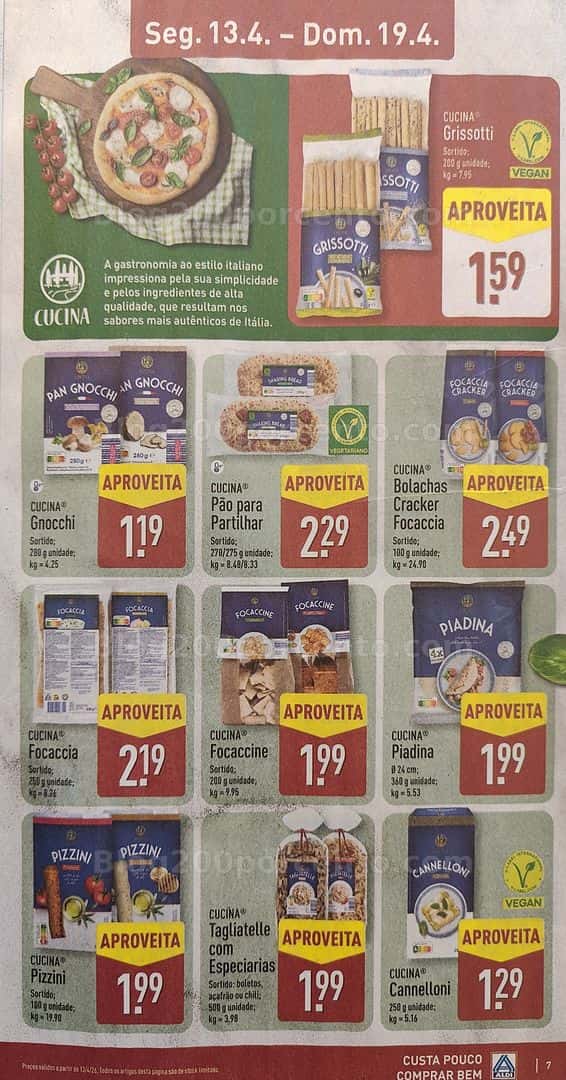 Antevisão Folheto ALDI Promoções de 13 a 19 abril