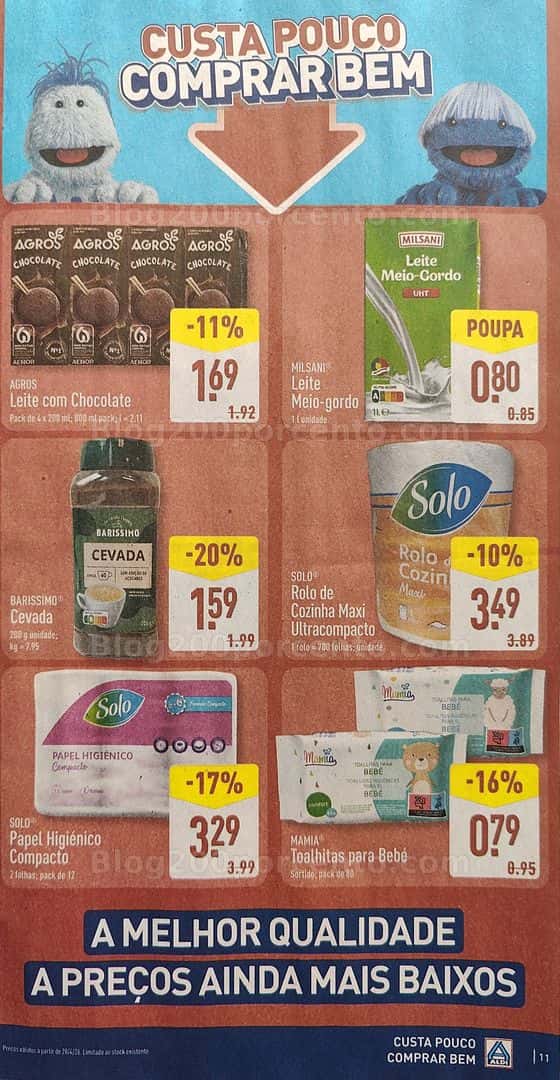 Antevisão Folheto ALDI Promoções de 20 a 26 abril