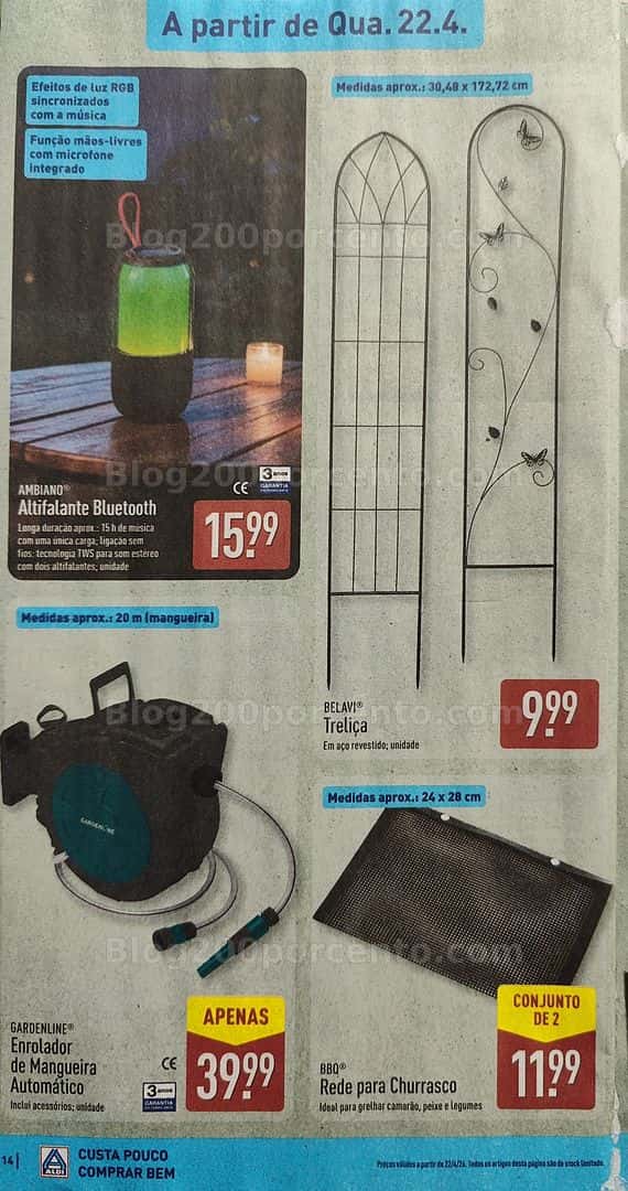 Antevisão Folheto ALDI Promoções de 20 a 26 abril