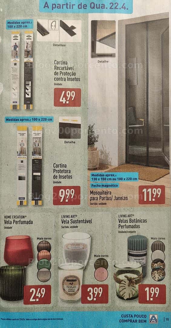 Antevisão Folheto ALDI Promoções de 20 a 26 abril