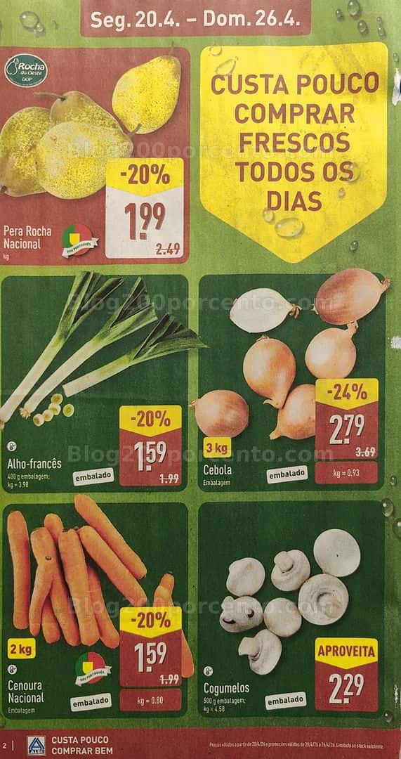 Antevisão Folheto ALDI Promoções de 20 a 26 abril