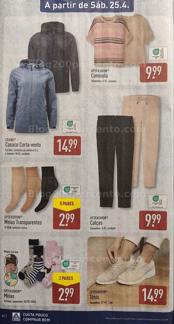 Antevisão Folheto ALDI Promoções de 20 a 26 abril