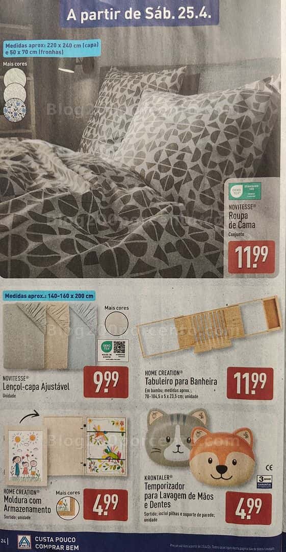 Antevisão Folheto ALDI Promoções de 20 a 26 abril