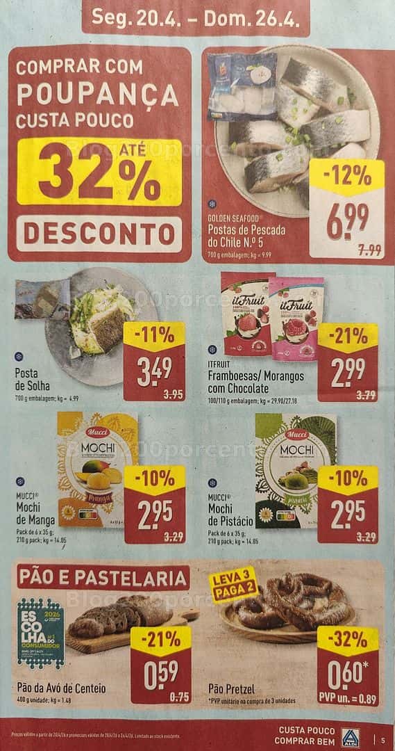 Antevisão Folheto ALDI Promoções de 20 a 26 abril