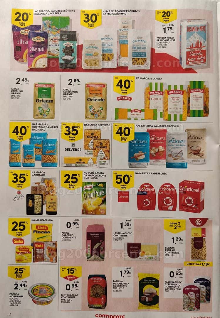 Antevisão Folheto CONTINENTE Promoções de 14 a 20 abril