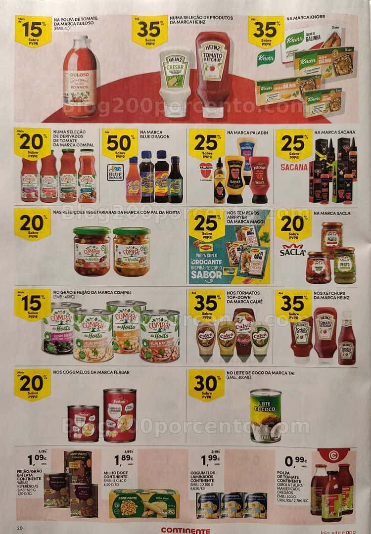 Antevisão Folheto CONTINENTE Promoções de 14 a 20 abril