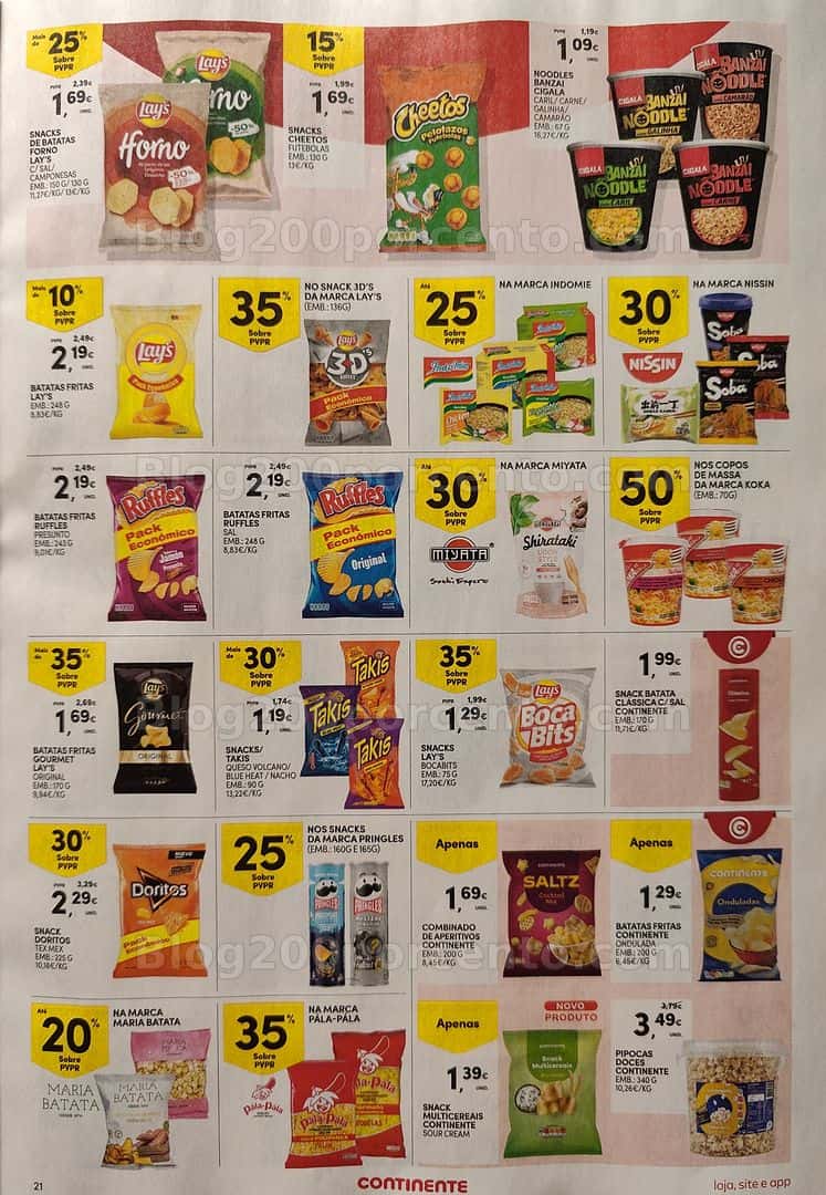 Antevisão Folheto CONTINENTE Promoções de 14 a 20 abril